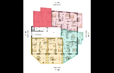 Sale of a 1-bedroom apartment in the Soul Park residential complex, Orlyk Street.