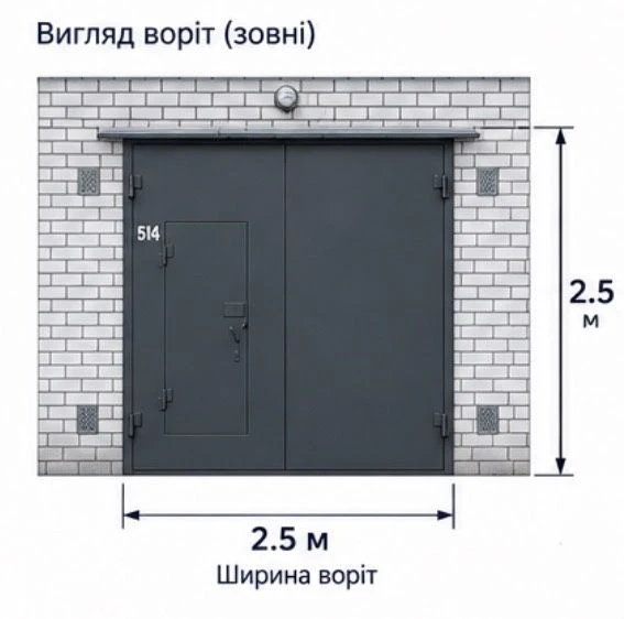 «Великий капітальний гараж 35 м² в центрі, АК №29, сухий під