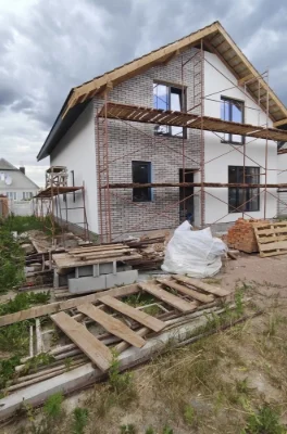 Новий будинок у процесі будівництва | Свердловина | 11 кВт |