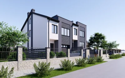 Продаж котеджу дуплекс в районі "Дружба"
