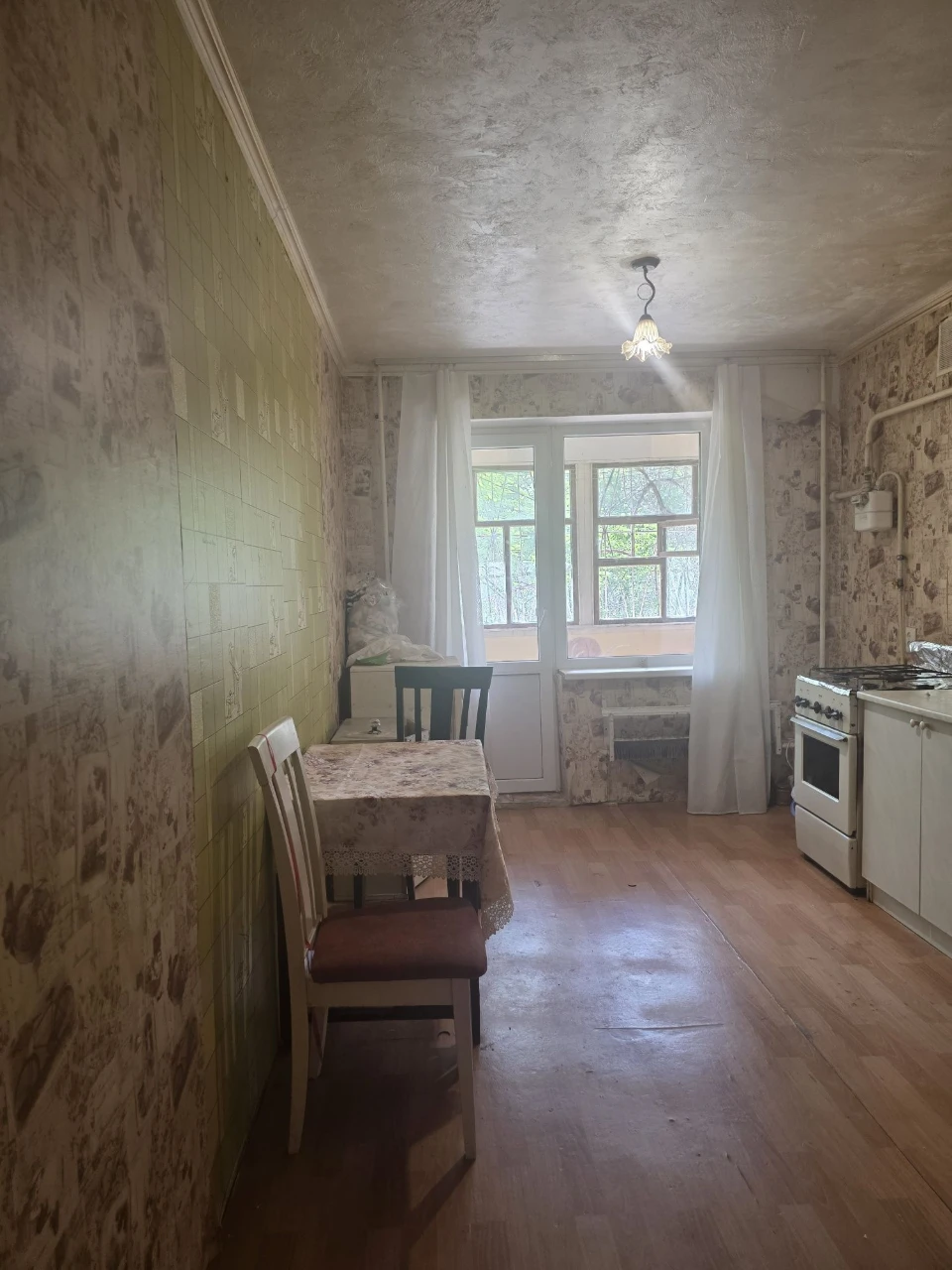 I am selling a one-bedroom apartment on Kolodyzna Street, residential area