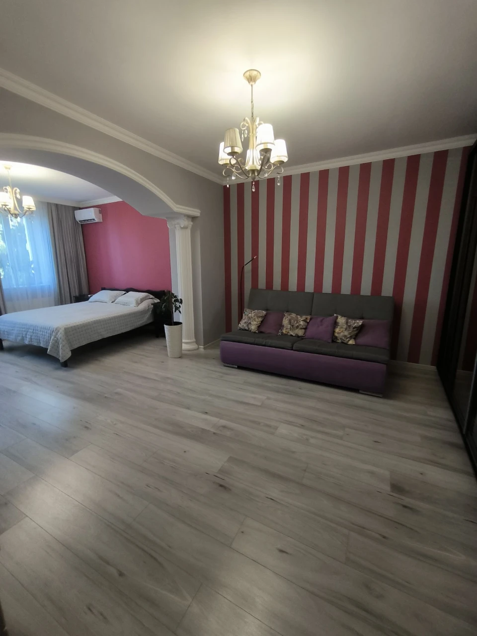 3-room apartment in the city center