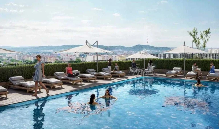 Продаж 1 кім. квартири в ЖК Viking Hills, зданий, 48 000$
