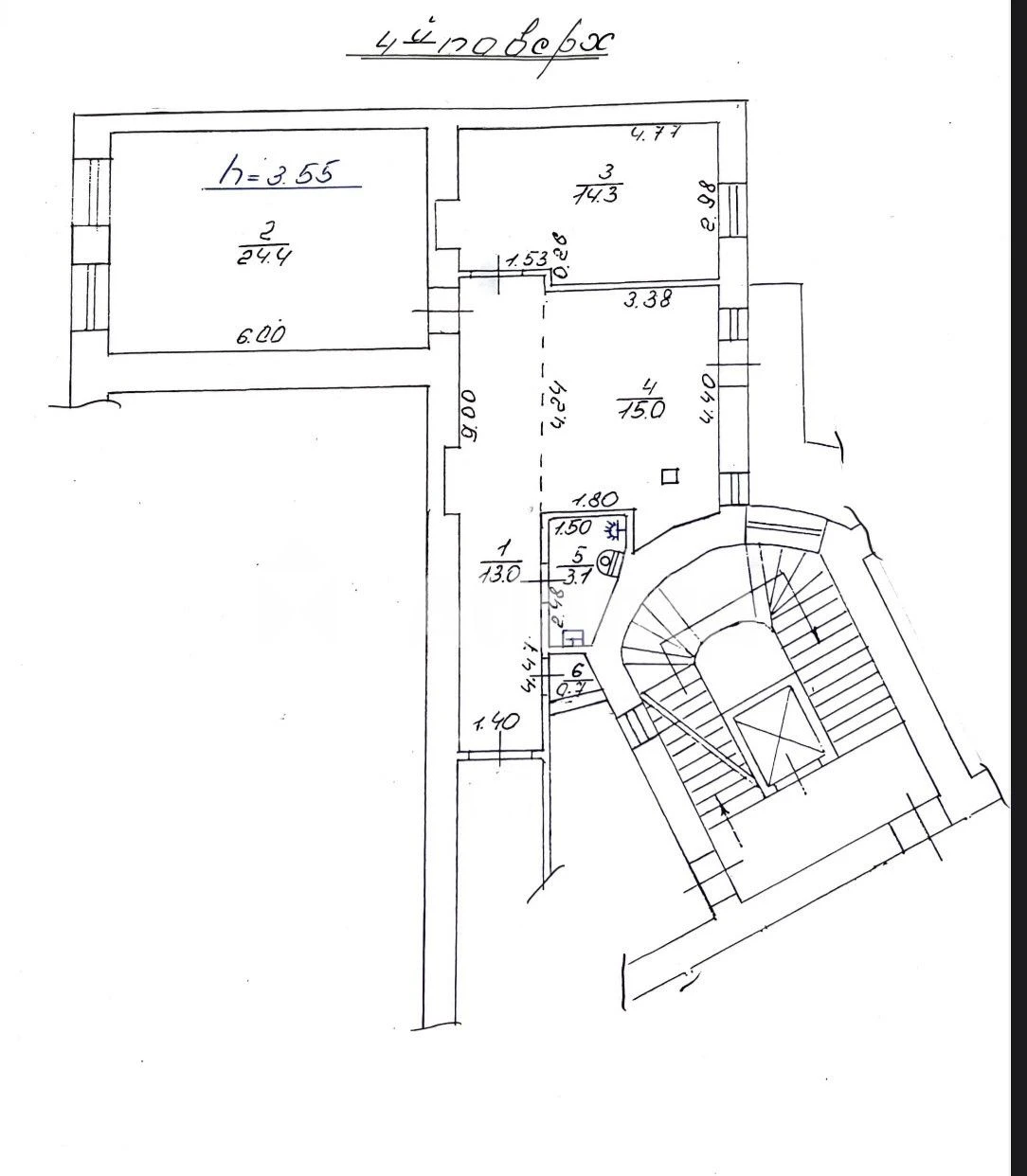 Sale of a 2-room apartment in Austrian Lux on Gorodets Street