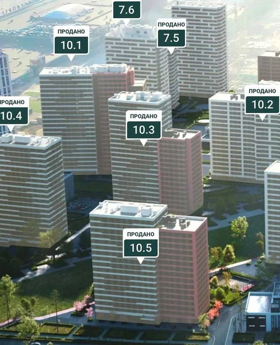 Sale of a 3-room apartment of 79 m² in the residential complex "Varshavskyi-3" | Zak
