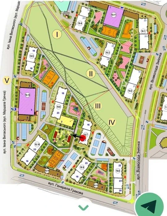 Sale of a 3-room apartment of 79 m² in the residential complex "Varshavskyi-3" | Zak