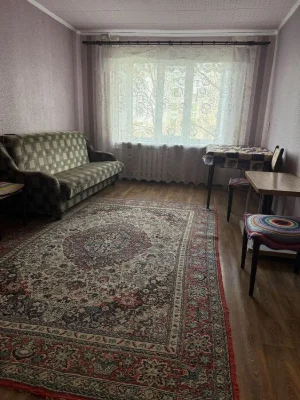 S For sale: 1-room studio apartment with its own bathroom and mini kitchen