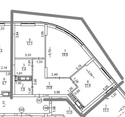 Продажа 2-х комнатной квартиры в ЖК Паркові озера 2, с документами. Есть Оселя