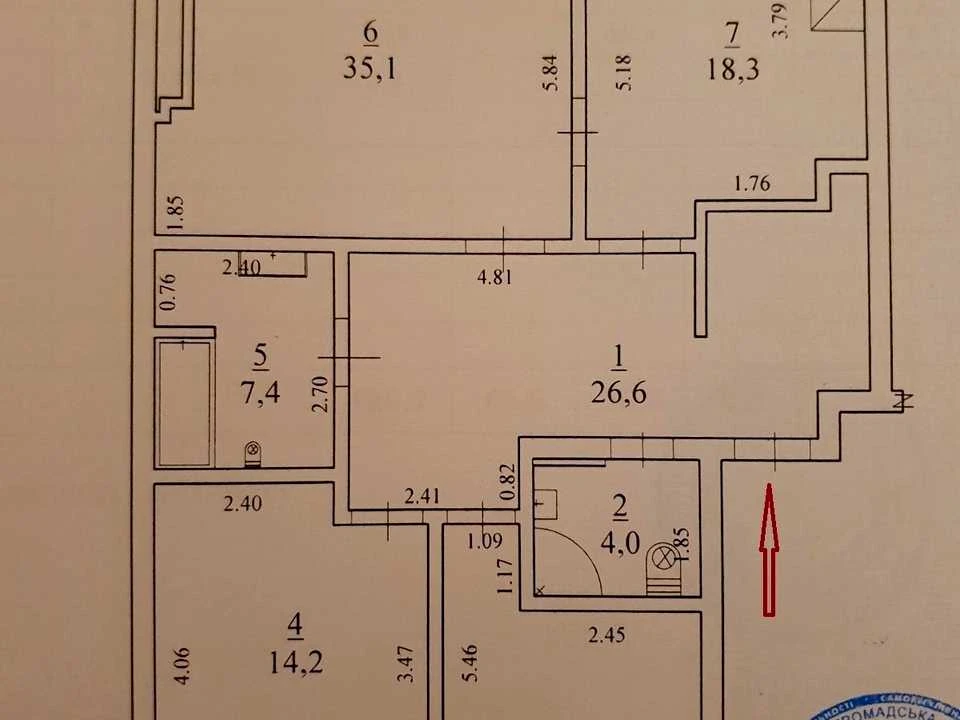 Apartment. Kyiv, Nazariyska St.