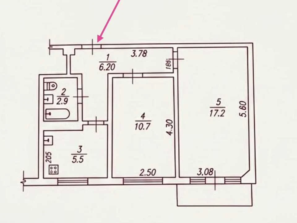 Apartment. Pokrovska Street, Житомир.