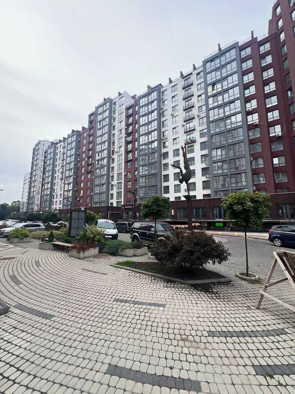 3-room apartment for sale in the center at a favorable price.