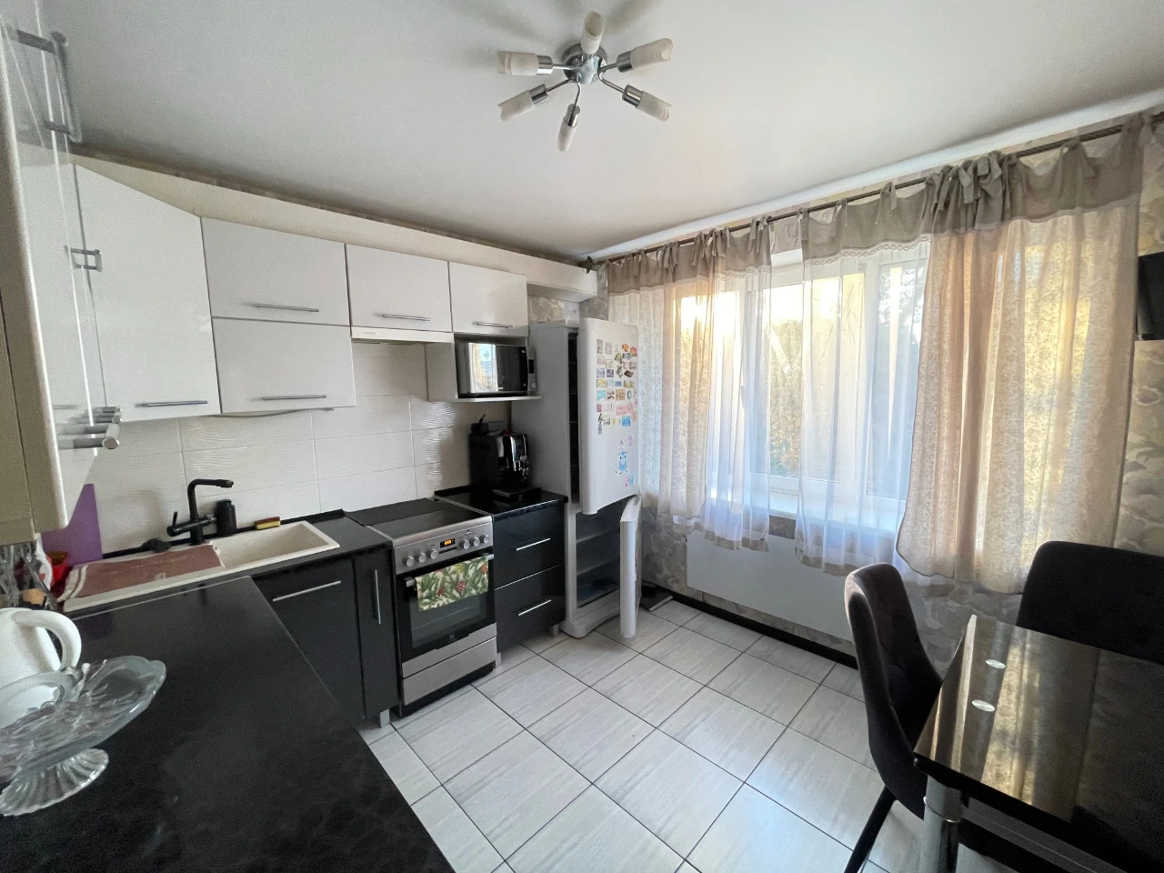 Sale of a 2-room apartment with renovation on the 4th floor