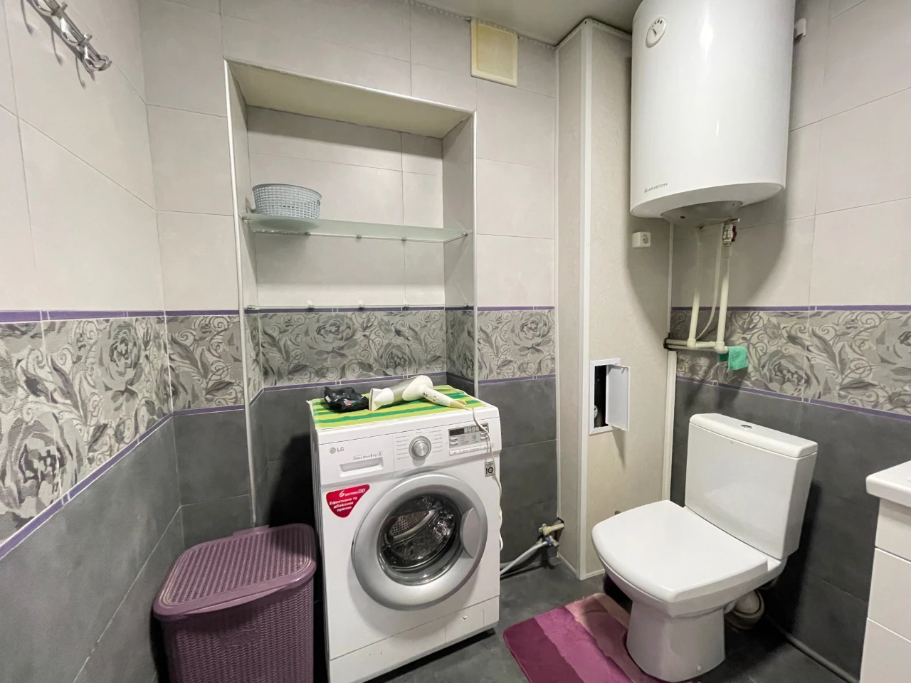 Sale of a 2-room apartment with renovation on the 4th floor