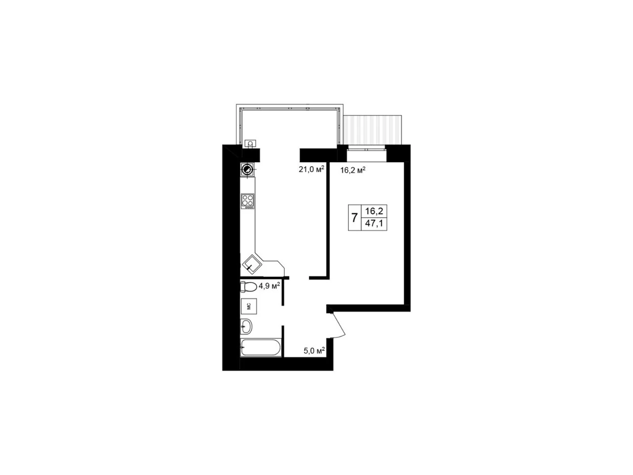 Продаж Квартира Підшипниковий завод