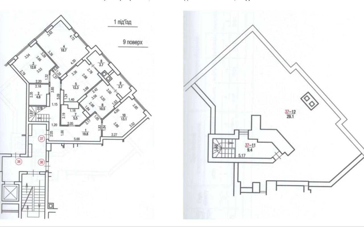 4-room apartment 142 sq.m with a terrace of 29 sq.m | Skyfall Business
