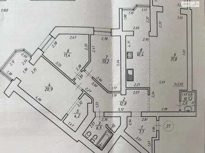 Продажа Квартира Зарічний
