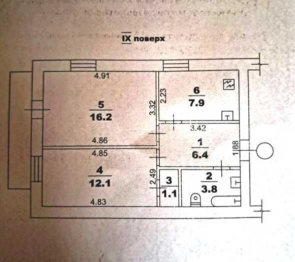 2-комнатная квартира в Приморском районе