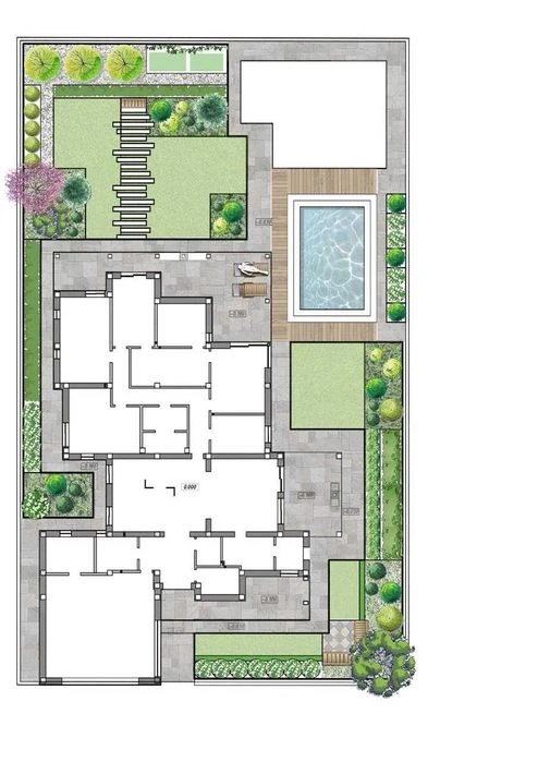 One-story brick house from builders 300 m 15 acres Sovyn