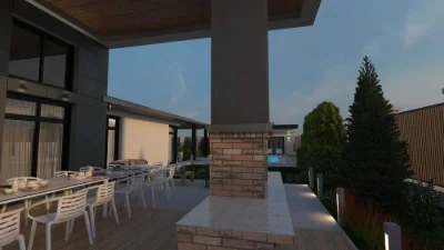 One-story brick house from builders 300 m 15 acres Sovyn