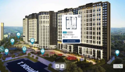 Продажа 1 квартиры в ЖК Polaris Home Plaza, Оболонь, Минский массив