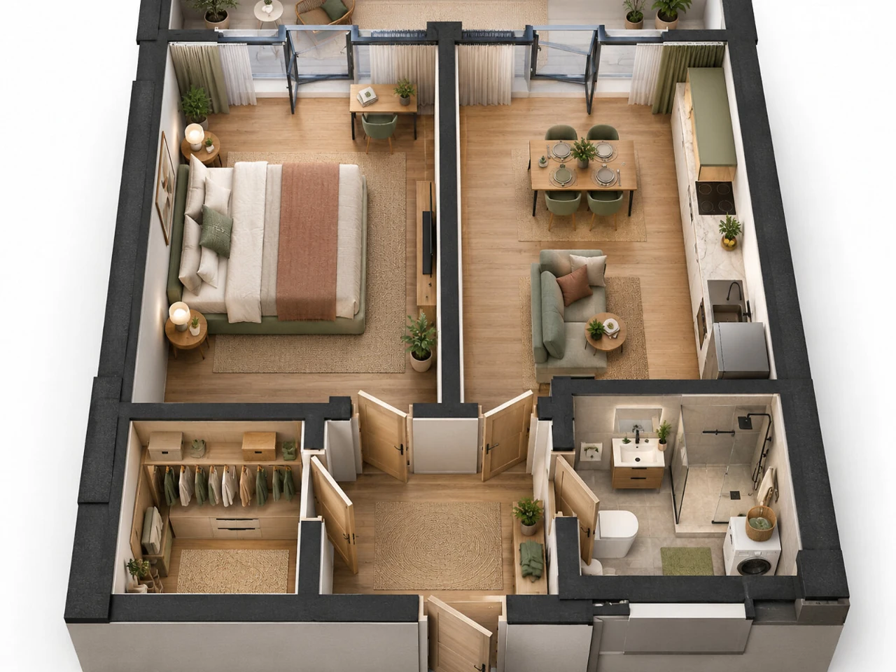 Sale of Apartment in Kharkiv Massiv
