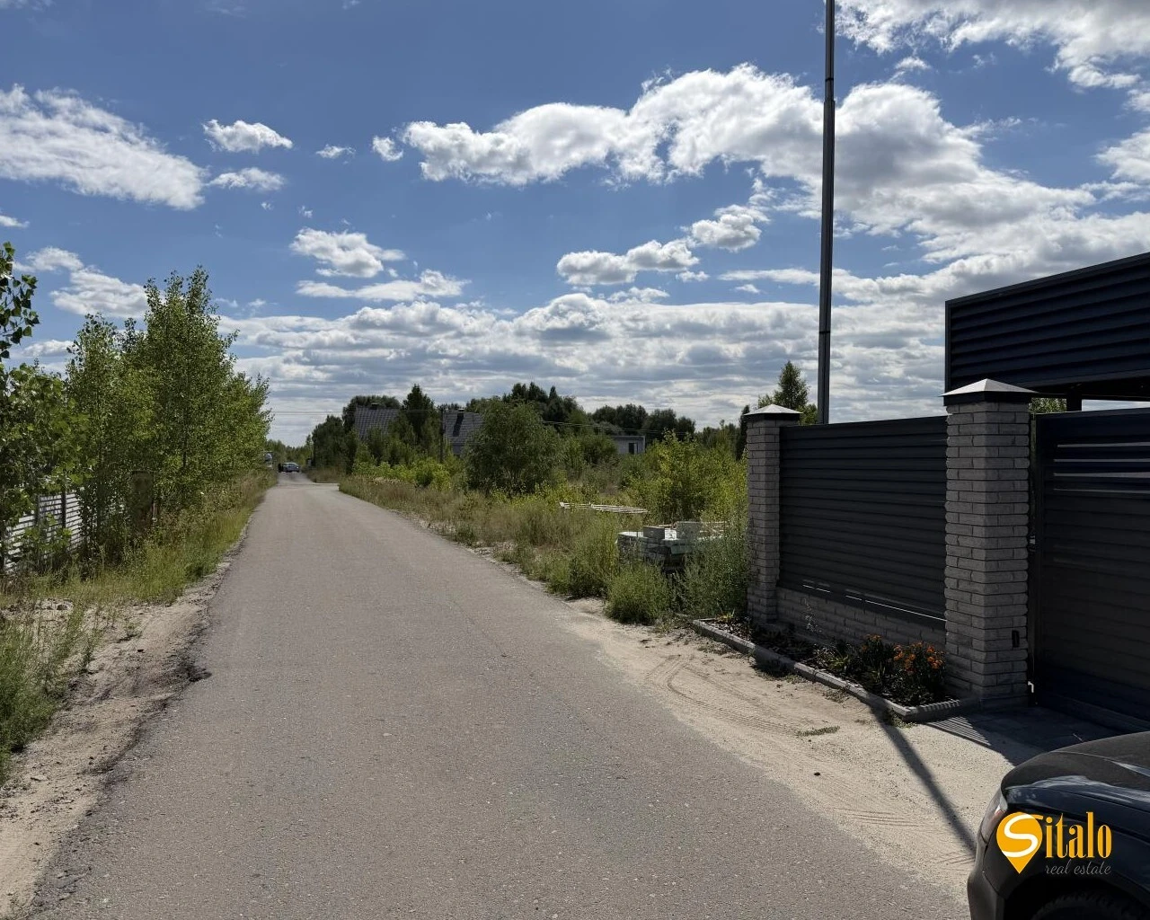 Land for individual residential construction 12 acres