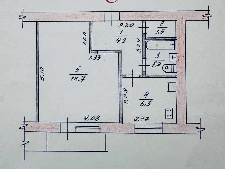 Квартира. Житомир, вулиця Офіцерська.