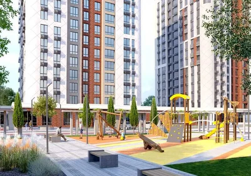 Two-room apartment in a new building/gas house
