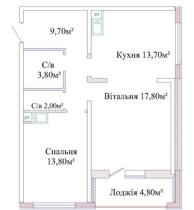 2-комнатная квартира в современном ЖК Альтаир 3.Дом готов, с.