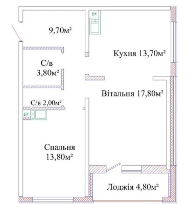2-комнатная квартира в современном ЖК Альтаир 3.Дом готов, с.