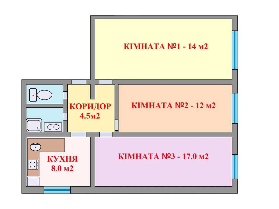 Квартира. Київ, Соборності просп.