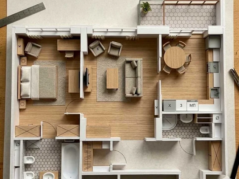 Apartment. Andriy Verkholyda St.