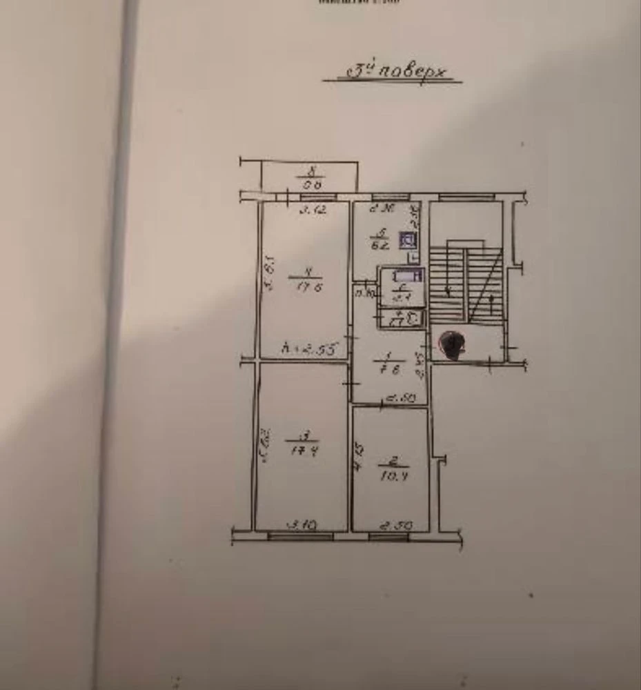 Продаж 3 кімнатної квартири вул.Петлюри