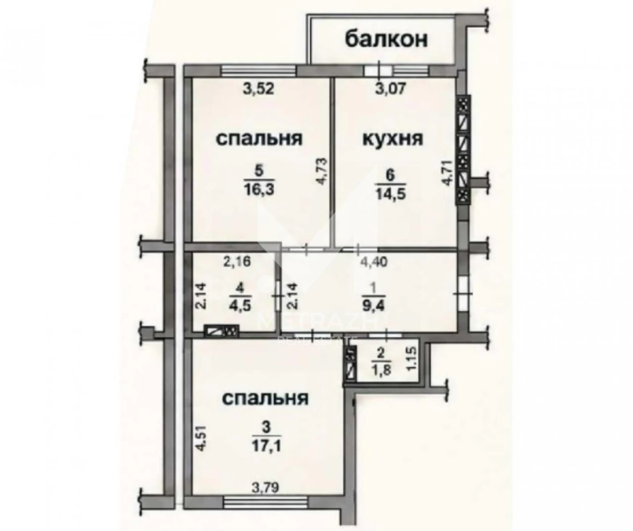 Продажа 2-комнатной квартиры в ЖК «Кришталеві Джерела», улица Метрологическая