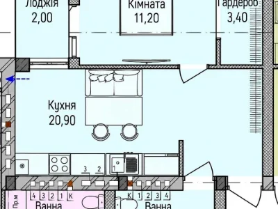 Квартира. Ужгород, Єньківська вул.