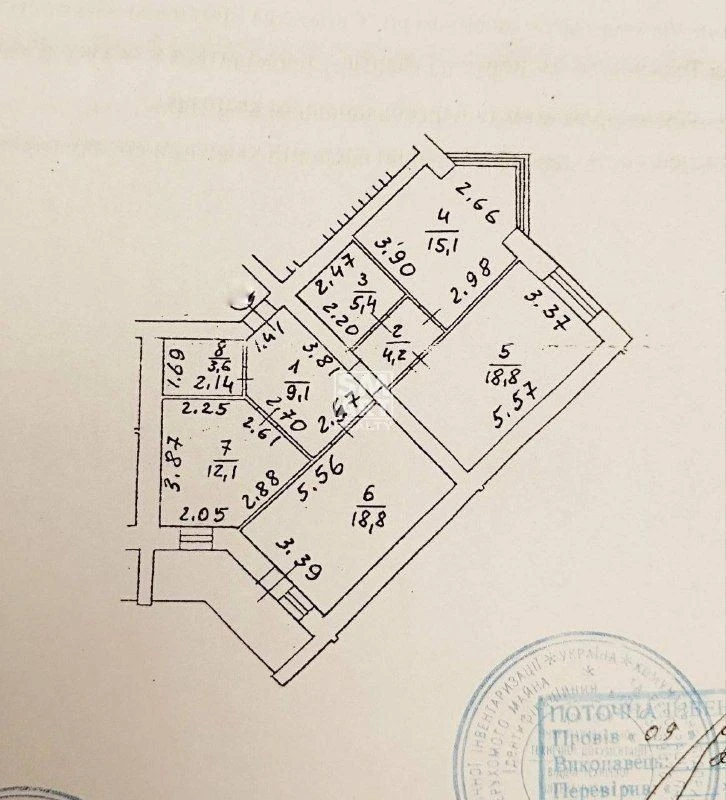 Продаж 3к квартири, вул Хмельницька 10.Завжди працює ЛІФТ!