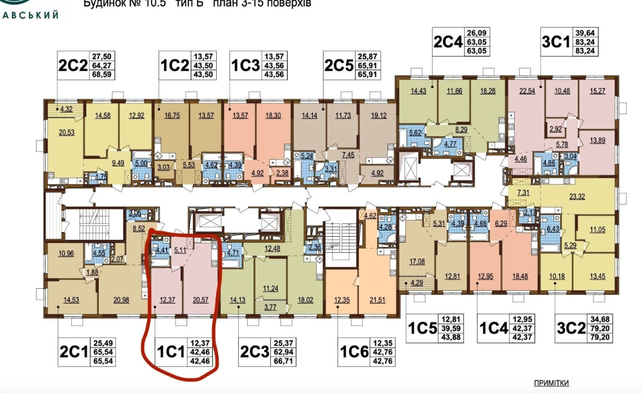 No comission, 43m2, Warsaw 3, building 10.5, New construction, ready