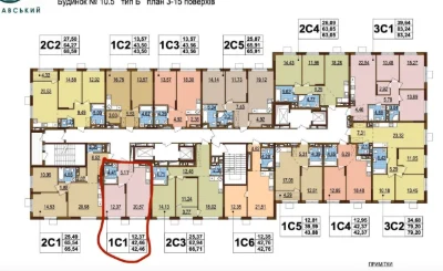 No comission, 43m2, Warsaw 3, building 10.5, New construction, ready