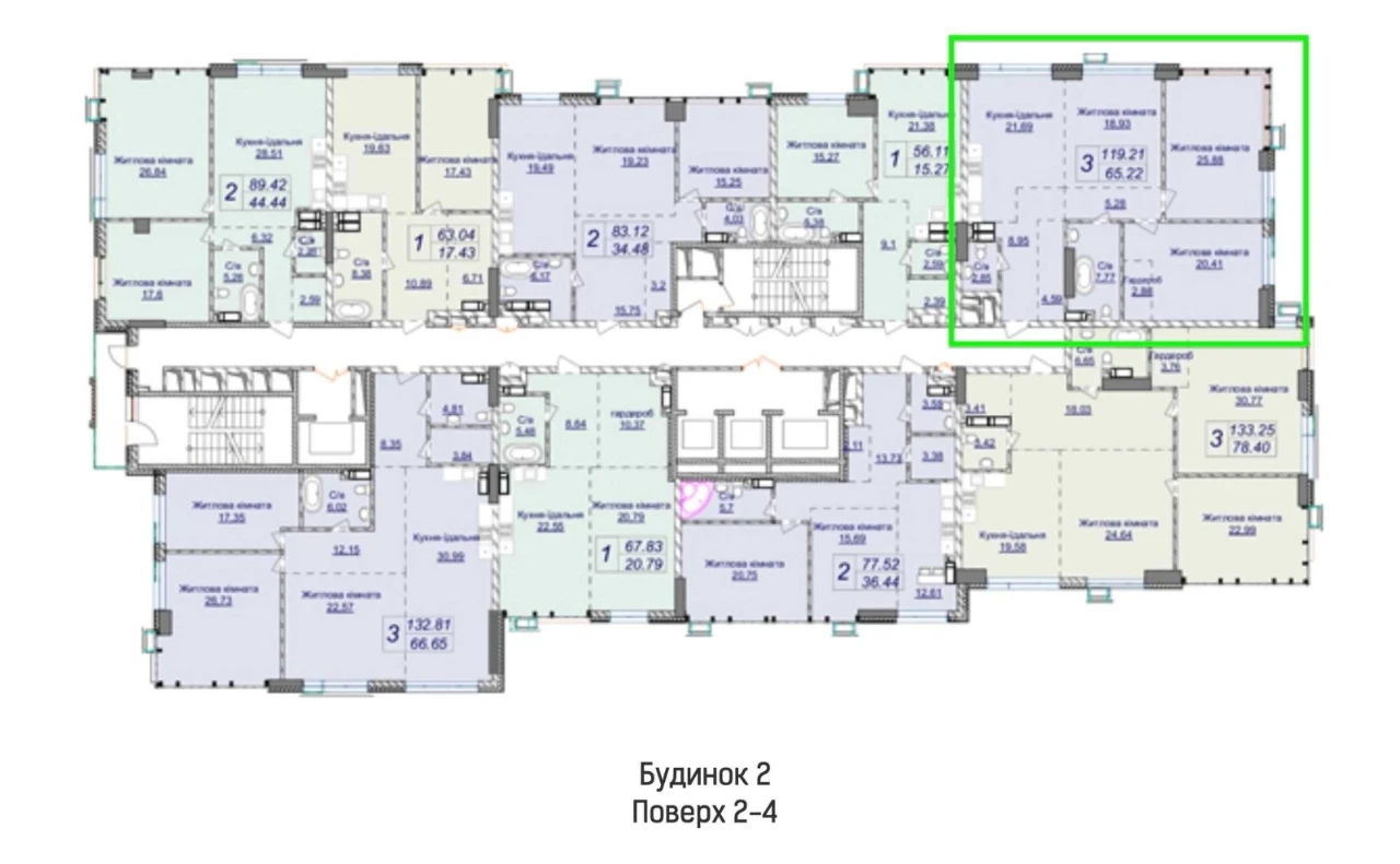 Продажа 119 м², 3 комнаты, Новопечерский Липки, Верхогляда 22