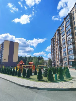 1 кімнатна квартира 39м2, 7/10 з індивідуальним опаленням в