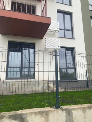 Однокімнатна квартири з вікновидом на дві сторони