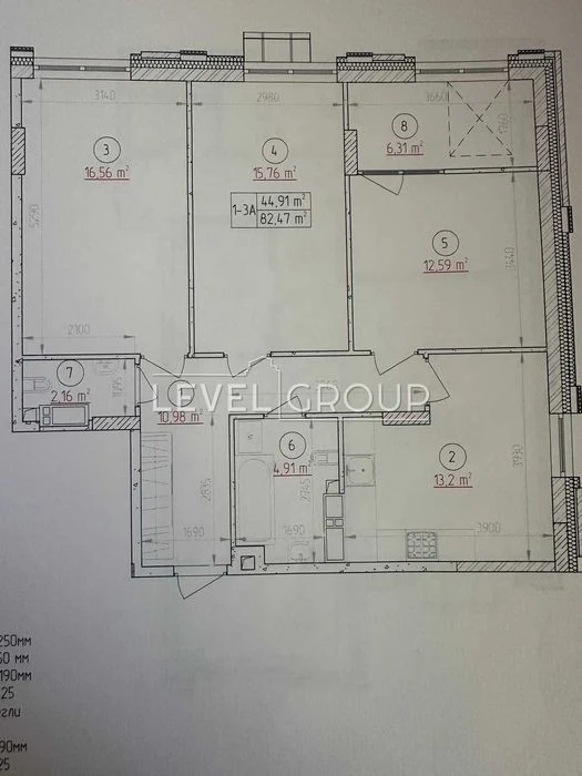 3-room apartment for sale in the residential complex SENAT/Kiltseva doroga/Terem