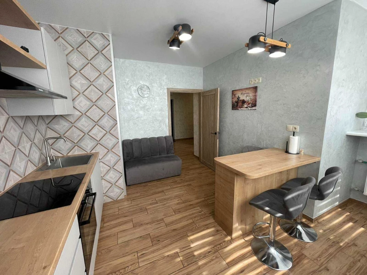 2-комнатная квартира Ремонт 60м² Новый дом на Вильямса/Король