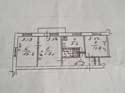 Apartment. Akademika Vernadskogo boulevard.