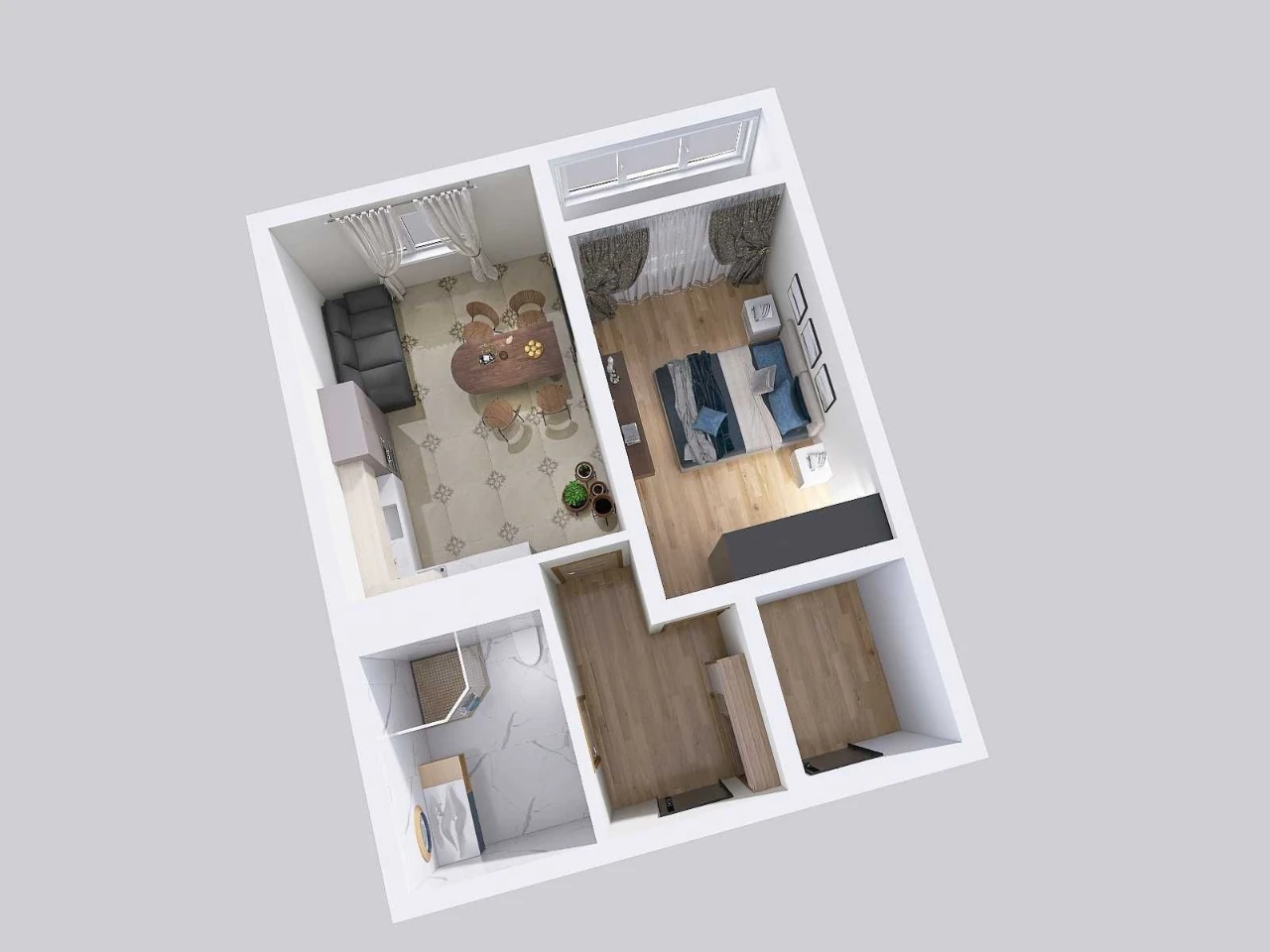 Продаж 1-кім. квартири в ЖК Auroom Air по  вул. Топольна