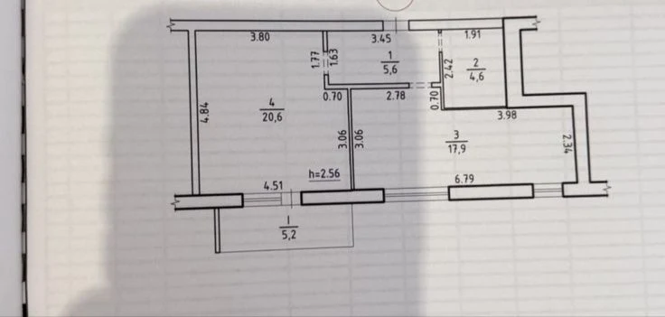 For Sale 1-room apartment in a New Building