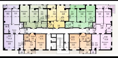 Apartment in "Pavlovsky Quarter" Residential Complex. Building 2. Street Sukhumska 22. Construction.