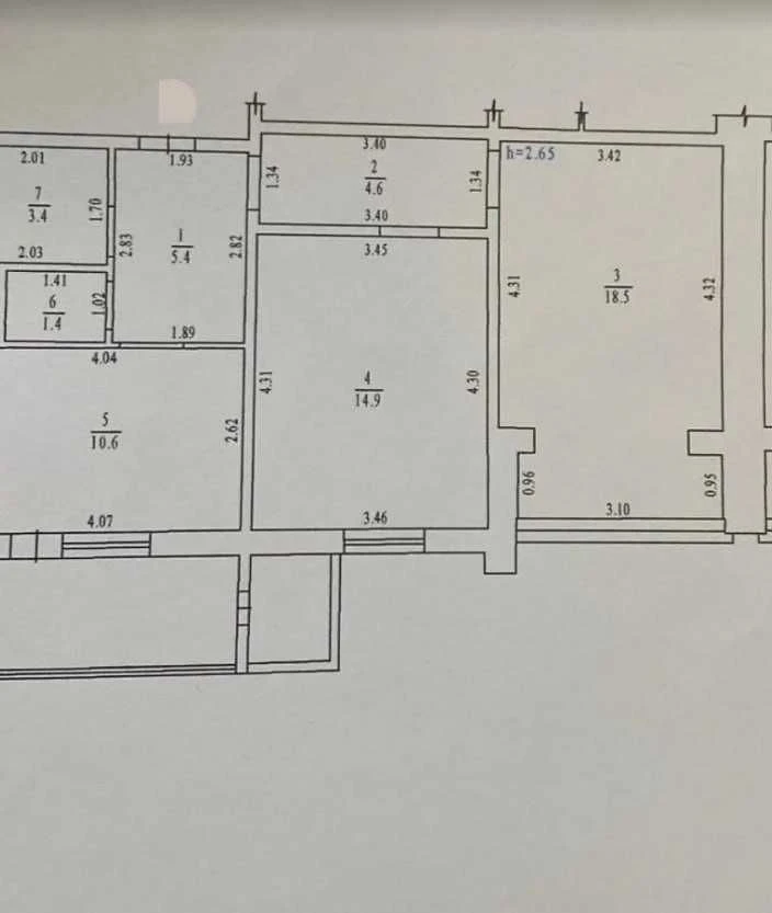 Терміново 2-кімнатна квартира з індив газ опаленням в новобу