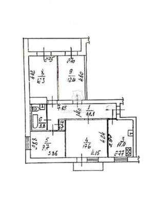 For Sale 4-room apartment, Kyiv, Шевchenkovskyi, Salutna St, 4a