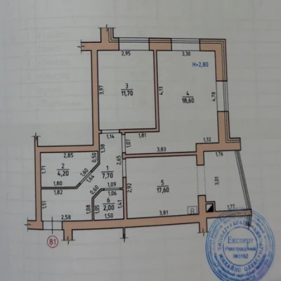 Продаж 2-х кімнатної новобудови на Руській